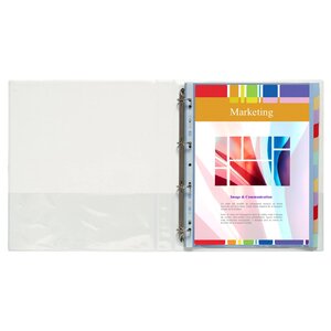 Classeur personnalisable Kreacover A4 Maxi 4 Anneaux Diam 20 mm Dos 38 mm Blanc x 10 EXACOMPTA