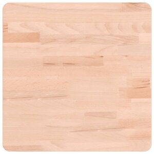 vidaXL Dessus de table 40x40x4 cm carré bois massif de hêtre