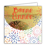 Carte Meilleurs Vœux avec Enveloppe Blanche 15x15cm