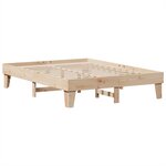 vidaXL Cadre de lit sans matelas 140x200 cm bois massif de pin