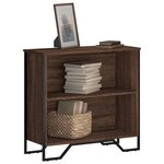 vidaXL Bibliothèque chêne marron 80x31x74 5 cm bois d'ingénierie