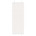 vidaXL Store plissé blanc 70x200 cm largeur du tissu 69 4 cm polyester