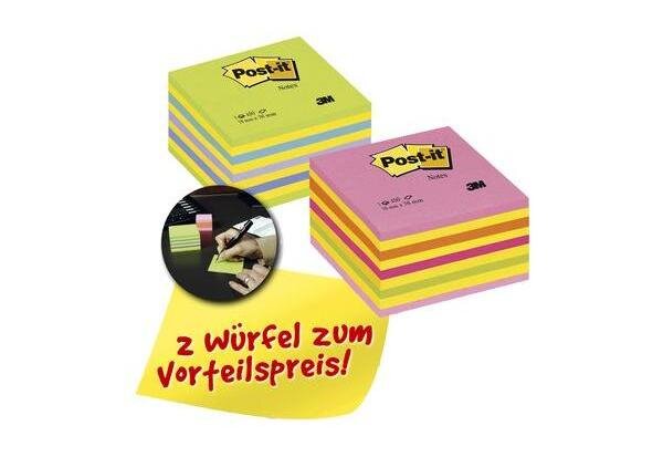 3M cubes de Notes Post-it  offre promo  76 x 76 mm POST-IT