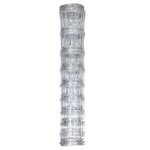 vidaXL Clôture de jardin Acier galvanisé Argenté 50x1 2 m