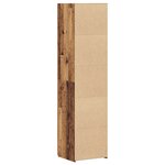 vidaXL Meuble Haut Bois Ancien 45x42.5x185 cm Bois d'ingénierie