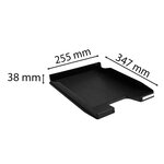 Corbeille À Courrier Combo Mini Ecoblack - Noir - X 10 - Exacompta