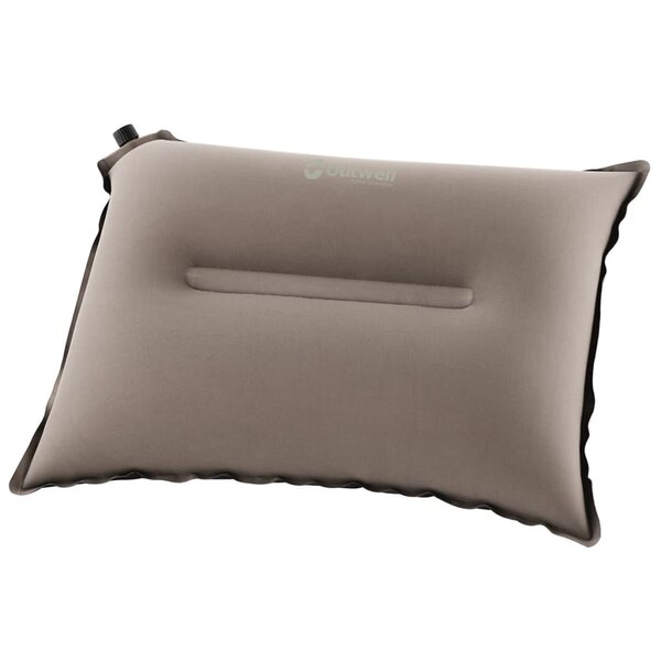 Outwell Oreiller gonflable Nirvana 40 x 30 x 19 cm Gris et Bleu 230159