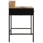vidaXL Table console 100x55x75 cm en bois massif brut de mangue