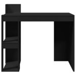 vidaXL Bureau noir 103 5x56 5x94 cm bois d'ingénierie