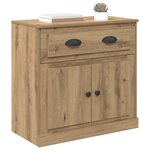 vidaXL Haut Armoire avec tiroir Chêne artisanal 70 x 35 5 x 67 5 cm