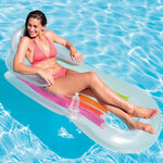 vidaXL Chaise longue de piscine gonflable 160x85 cm Vinyle