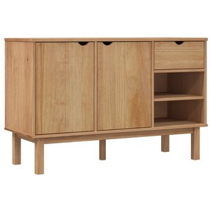 vidaXL Buffet OTTA 114x43x73 5 cm Bois massif de pin
