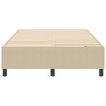 vidaXL Cadre de lit plateforme Vert gris 120 x 190 cm