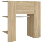 vidaXL Armoire de couloir Chêne sonoma 97 5x37x99 cm Bois d'ingénierie