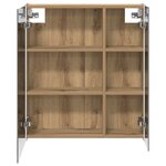 vidaXL Armoire Miroir de Salle de Bain Chêne artisan