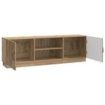vidaXL Meuble TV 150 x 31 x 47 cm Chêne artisanal Bois d'ingénierie