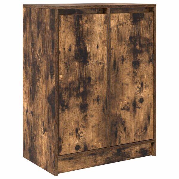 vidaXL Buffet chêne fumé 57x34x76 cm bois d'ingénierie