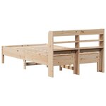 vidaXL Cadre de lit sans matelas 120x200 cm bois de pin massif