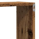 vidaXL Étagère murale vieux bois 96x18x60 cm bois d'ingénierie