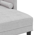 vidaXL Ensemble de Canapés Gris nuage 173 x 131 x 67 cm tissu