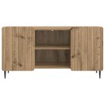 vidaXL Meuble TV 102 x 34 5 x 52 cm Chêne artisanal Bois d'ingénierie