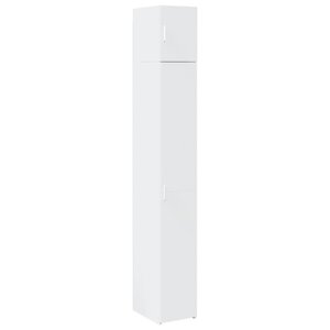 vidaXL Armoire de rangement mince blanc 30x42 5x225 cm