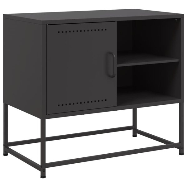 vidaXL Buffet haut vert olive 100 5x39x107 cm acier