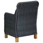vidaXL Ensemble à manger d'extérieur 7Pièces et coussins résine tressée