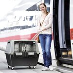 Stefanplast Cage pour animaux Gulliver Touring 80x58x62 cm Gris 81340