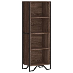 vidaXL Bibliothèque chêne marron 50x31x137 5 cm bois d'ingénierie