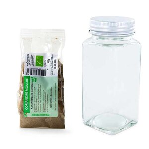 Flacon à épices poudreur + coriandre moulu 40 g