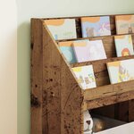 vidaXL Bibliothèque pour enfants Bois ancien 72 5 x 29 5 x 69 cm
