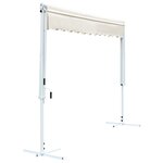 vidaXL Auvent sur pied 3x3 m Crème