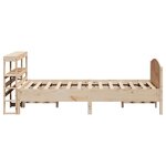 vidaXL Cadre de lit sans matelas 140x190 cm bois de pin massif