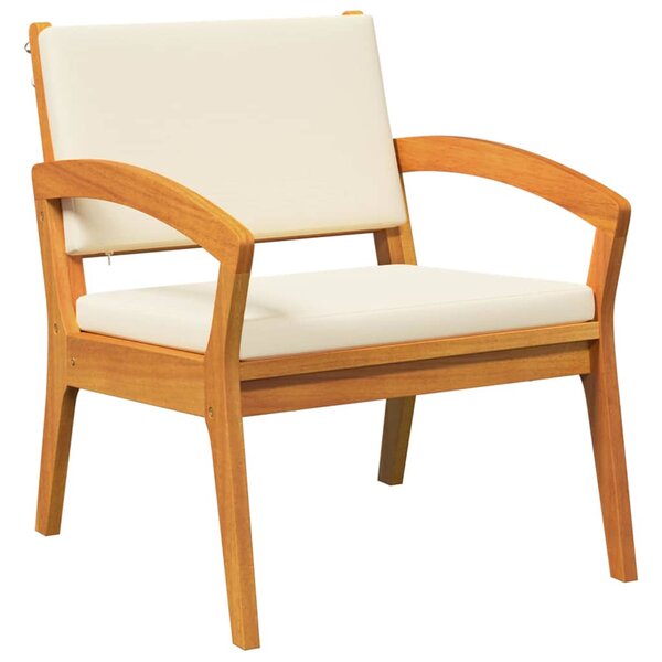 vidaXL Chaise de jardin 2 Pièces Marron Bois d'acacia massif