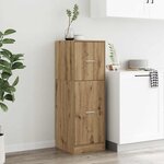 vidaXL Armoire d'apothicaire chêne artisanal bois d'ingénierie