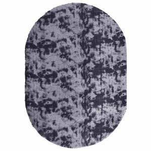 vidaXL Tapis Shaggy à poils longs NAVARRA gris foncé 300x200 cm