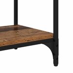 vidaXL Bibliothèque Bois ancien 100 x 33 x 70 5 cm