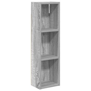 vidaXL Armoire murale de salle de bain Gris Sonoma 20 x 14 x 70 cm