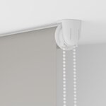 vidaXL Store enrouleur de douche 130x240 cm largeur du tissu 126 cm