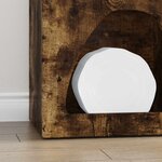 vidaXL Buffet Chêne fumé 40 x 35 x 100.5 cm Bois d'ingénierie