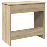 vidaXL Bureau Chêne Sonoma 80x40x75 cm Aggloméré