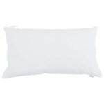 vidaXL Oreiller avec oreiller 2 Pièces Blanc 40 x 80 cm Coton