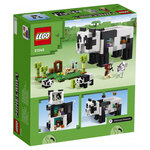 Set LEGO® Minecraft™ 21245 - Le Refuge Panda Amusant et Interactif