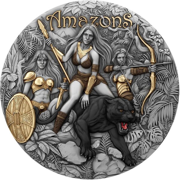 Pièce de monnaie en Argent 5 Dollars g 62.2 (2 oz) Millésime 2025 Eternal Sisters S