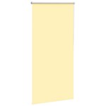 vidaXL Store enrouleur occultant jaune largeur du tissu 65 7 cm