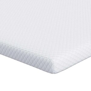 vidaXL Coussins de Matelas Blanc 80 x 200 cm