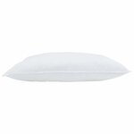 vidaXL Oreiller Blanc 130gsm 100  coton
