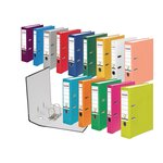 Classeur À Levier Pp A4 Vegan - Jaune - X 25 - Falken