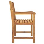 vidaXL Chaises de jardin lot de 6 56x55 5x90 bois massif d'acacia